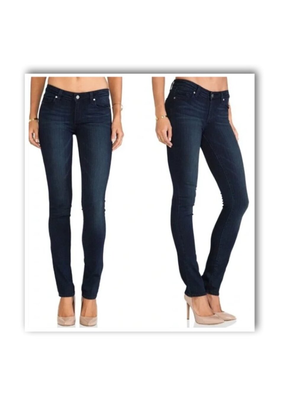 J Brand Women’s Size 27 Skinny Leg Pure Wash Stretch Jeans